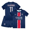 Officiële Voetbalshirt + Korte Broek Paris Saint-Germain Marco Asensio 11 Thuis 2024-25 - Kids